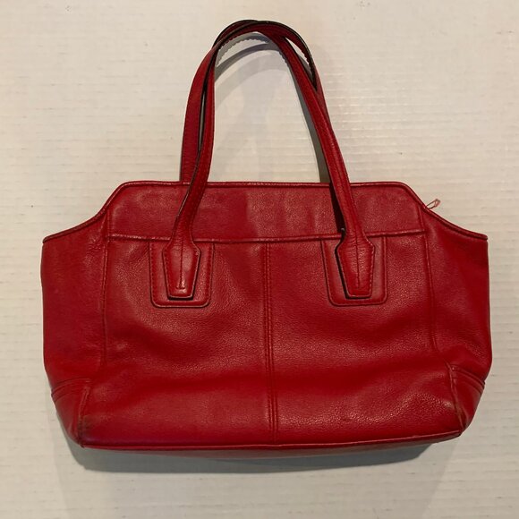 Vintage Red Coach Purse - Small - Picture 3 of 6